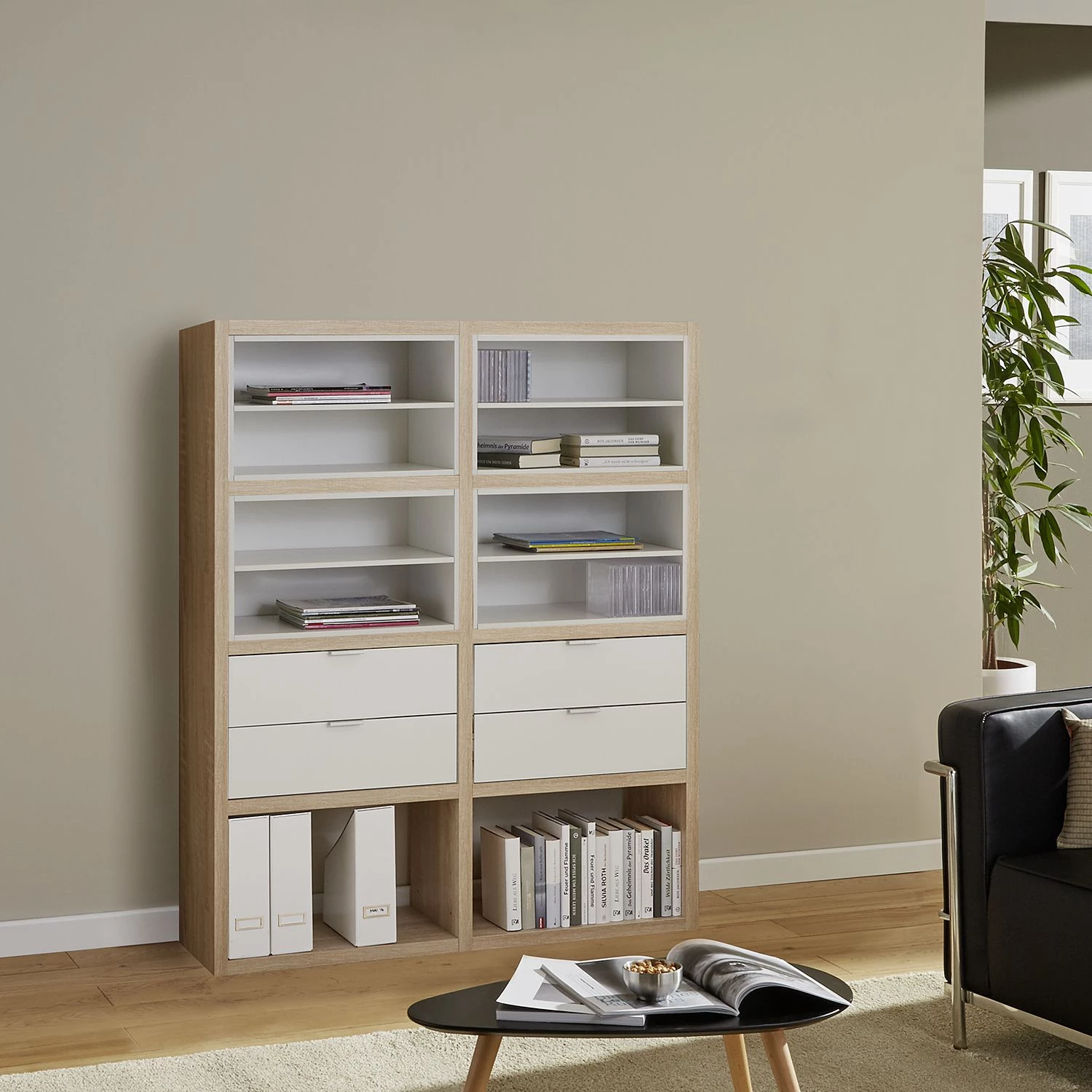 Fredriks Etagère Rodos II - Imitation chêne – Image 4