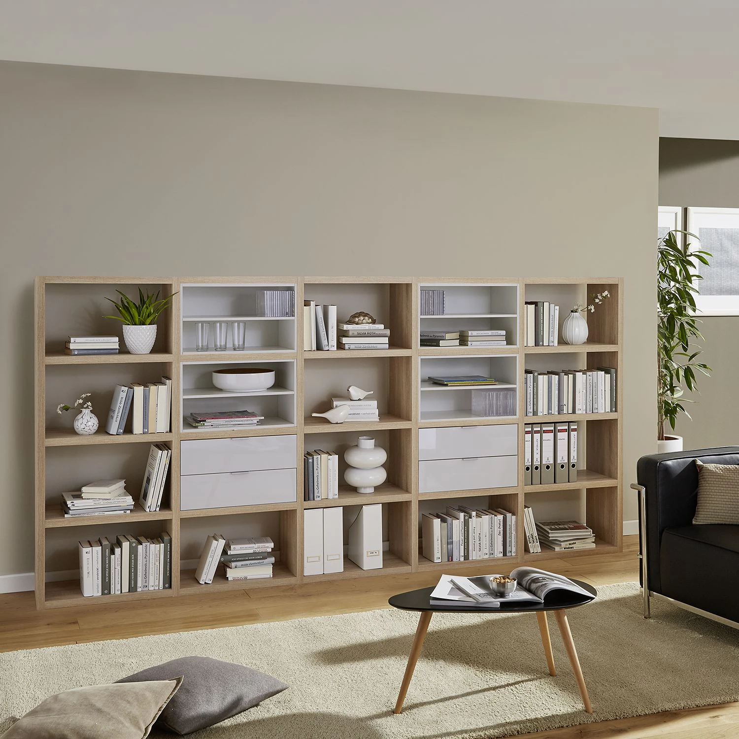 Fredriks Etagère Rodos II - Imitation chêne – Image 5