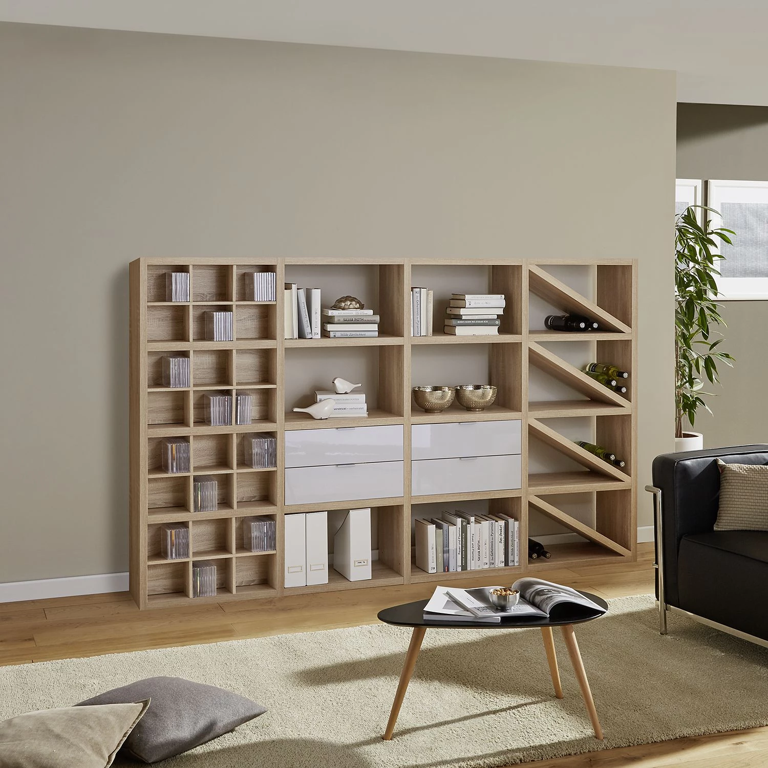 Fredriks Etagère Rodos II - Imitation chêne – Image 6