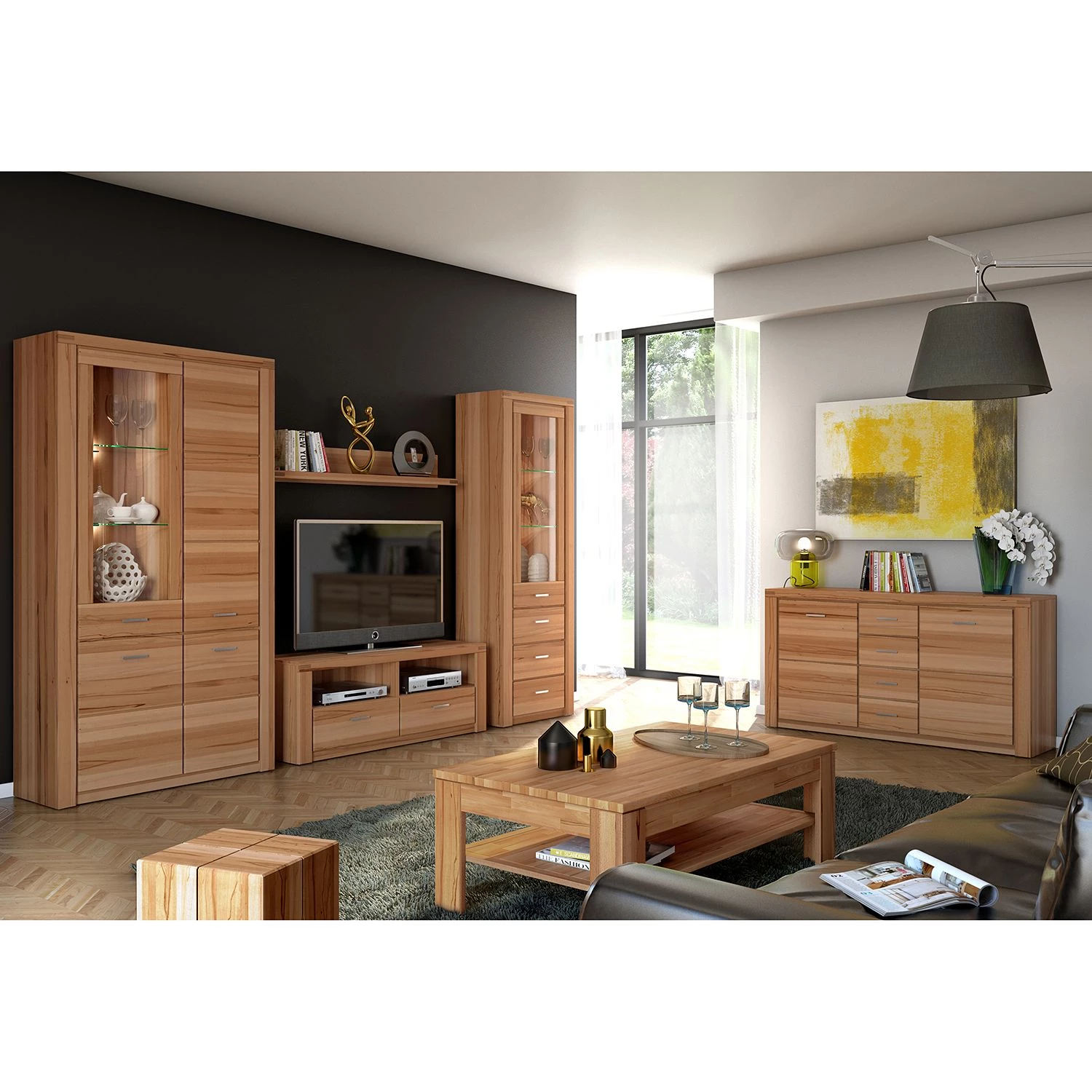 Naturoo Étagère murale Lombok - Partiellement en bois massif – Image 3