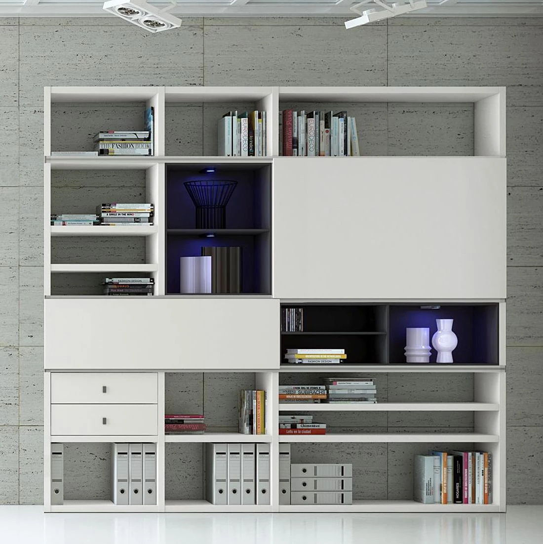 Loftscape Etagère XXL Emporior I.C - Avec éclairage – Image 2