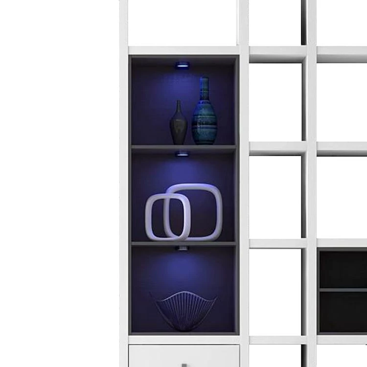 Loftscape Etagère XL Emporior lII.A - Blanc / Noir - Avec éclairage – Image 5